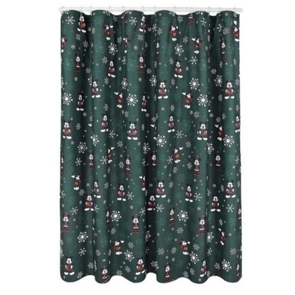 NWT. ST. NICHOLAS SQUARE Mickey & Minnie Shower Curtain